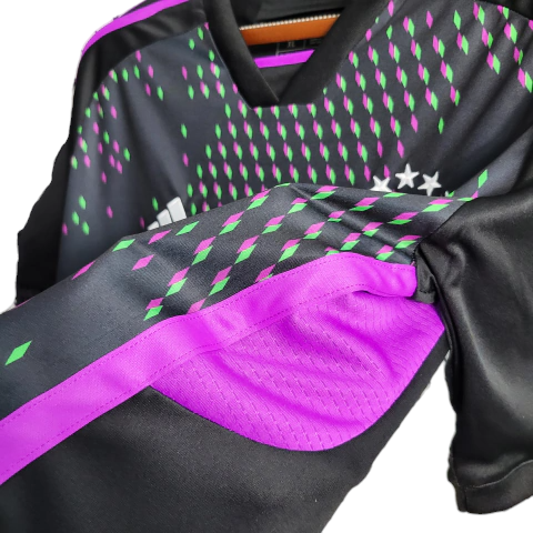 Camisa Bayern de Munique II 23/24 - Torcedor Masculina - Preta
