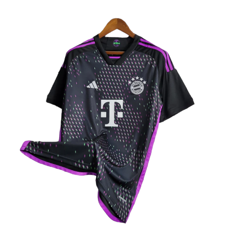 Camisa Bayern de Munique II 23/24 - Torcedor Masculina - Preta