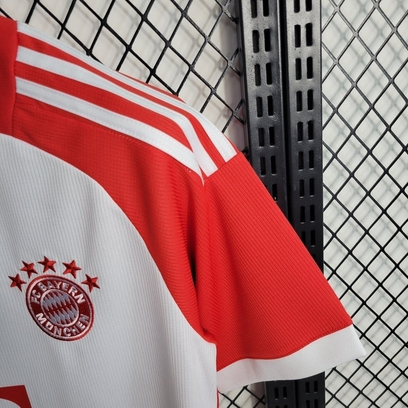 Camisa Bayern de Munique I 23/24 - Torcedor Masculina - Branca