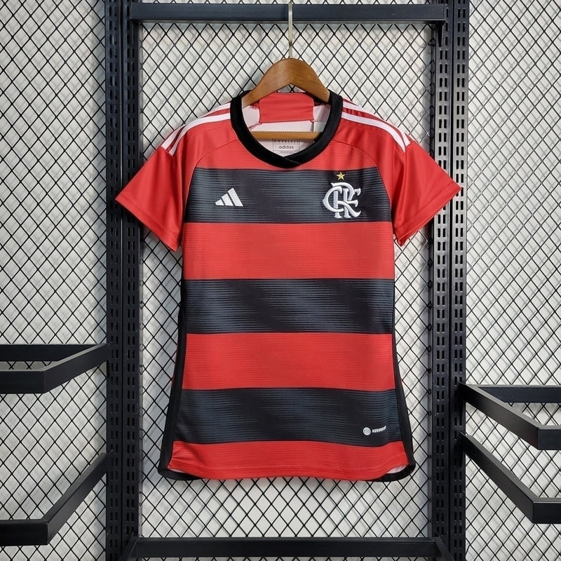 Camisa Flamengo Adidas I 2023-24 Torcedora Feminina