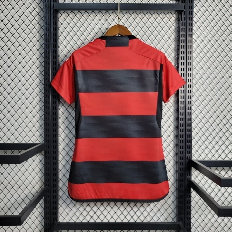 Camisa Flamengo Adidas I 2023-24 Torcedora Feminina