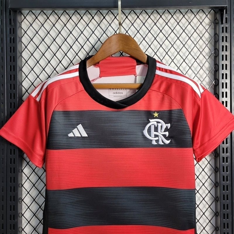 Camisa Flamengo Adidas I 2023-24 Torcedora Feminina