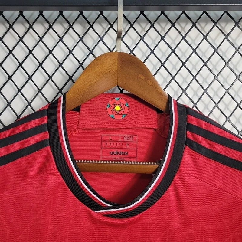 Camisa Manchester United Home 23/24 - Torcedor Masculina - Vermelho