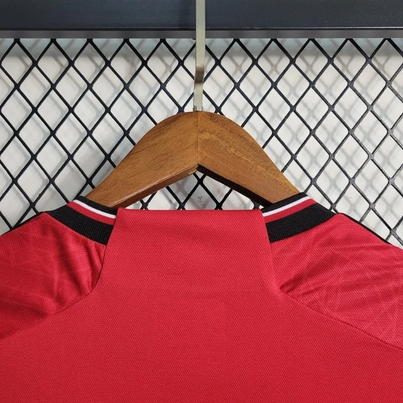 Camisa Manchester United Home 23/24 - Torcedor Masculina - Vermelho