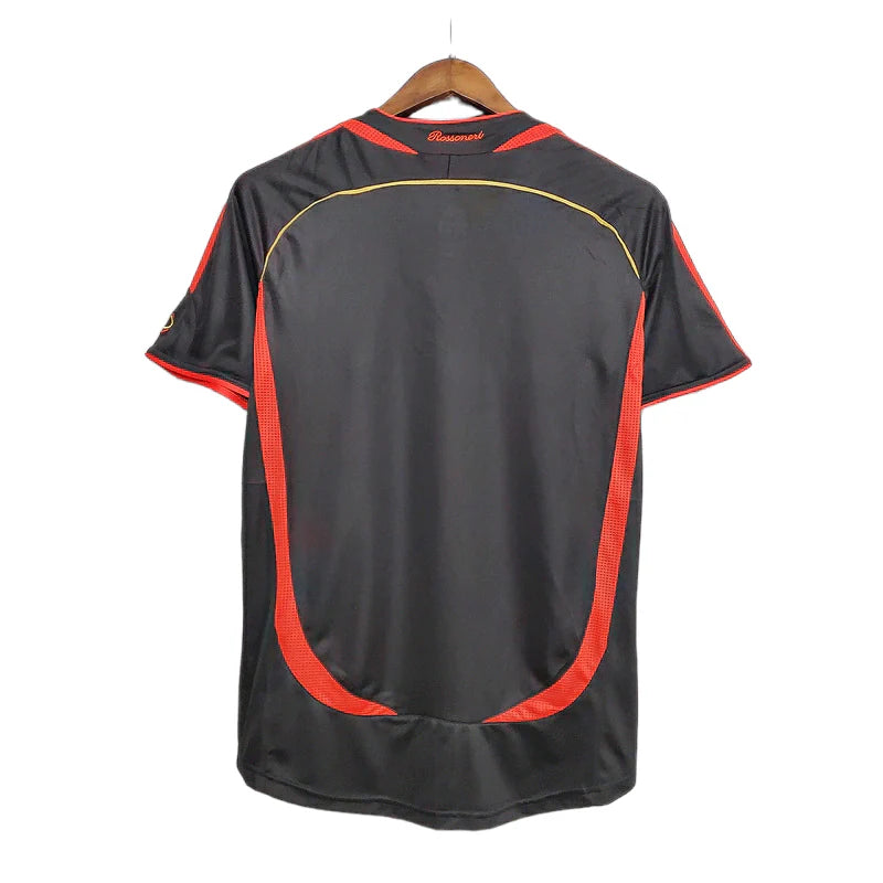 Camisa Retrô AC Milan II 2006 - Masculina - Preta