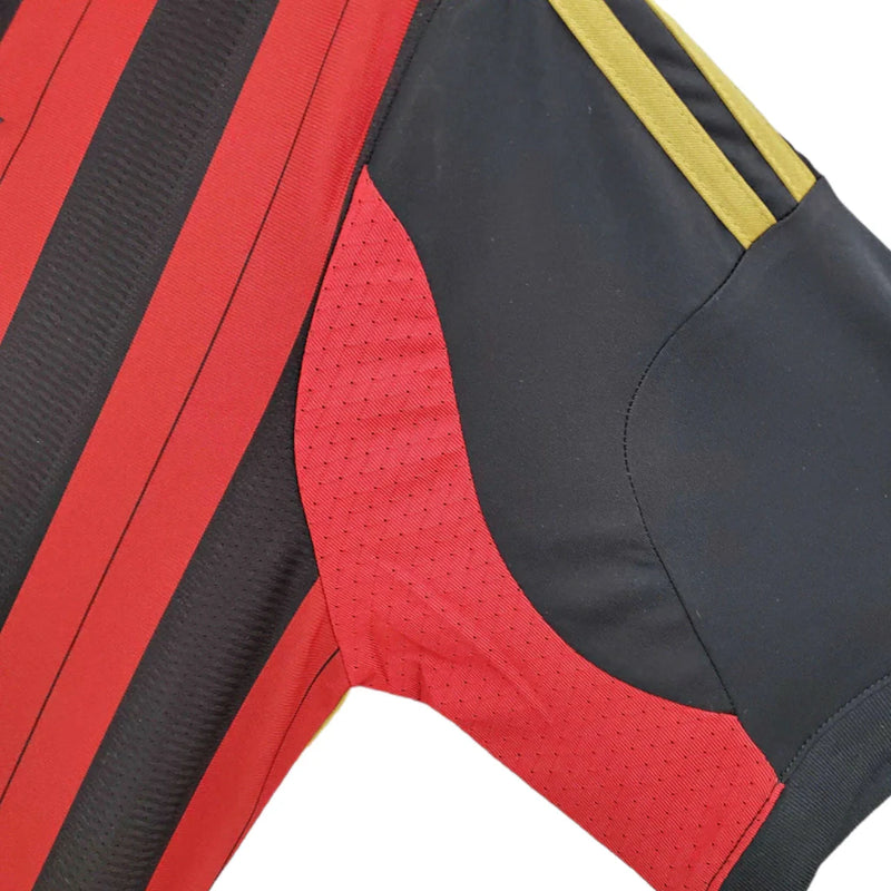 Camisa Retrô AC Milan 2013/2014 - Masculina - Vermelha e preta