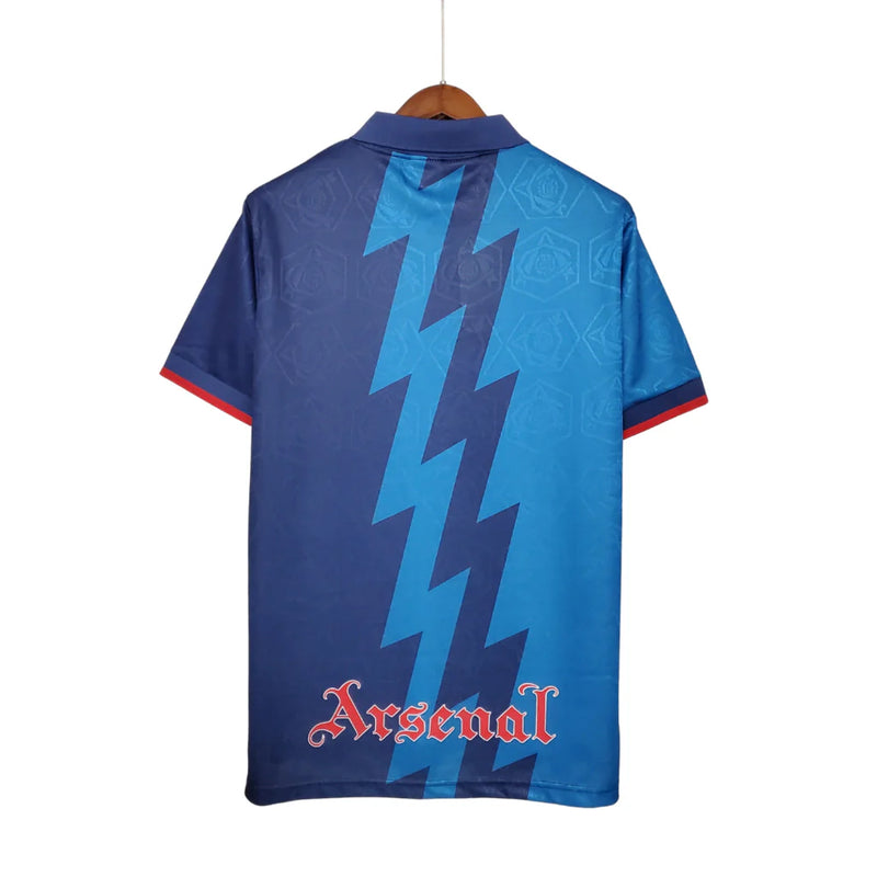 Camisa Retrô Arsenal Away 95/96 Torcedor Masculina - Azul Marinho