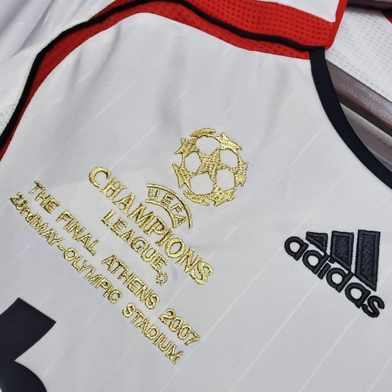 Camisa Retrô AC Milan 2006/07 Away - Edição Final Champions - N° 22 Kaká