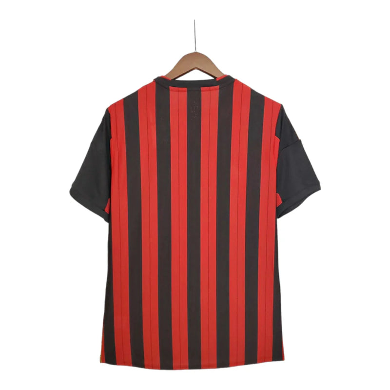 Camisa Retrô AC Milan 2013/2014 - Masculina - Vermelha e preta