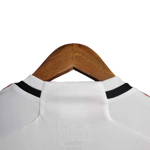 Camisa São Paulo I 23/24 - Torcedor  Masculina - Branca com patrocínio