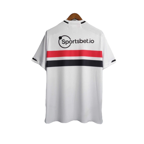 Camisa São Paulo I 23/24 - Torcedor  Masculina - Branca com patrocínio