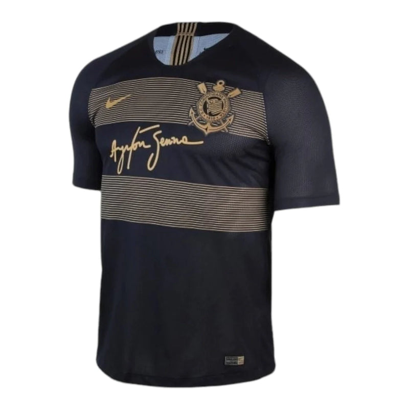 Camisa Retrô Corinthians 2018/19 - Masculina - Ayrton Senna