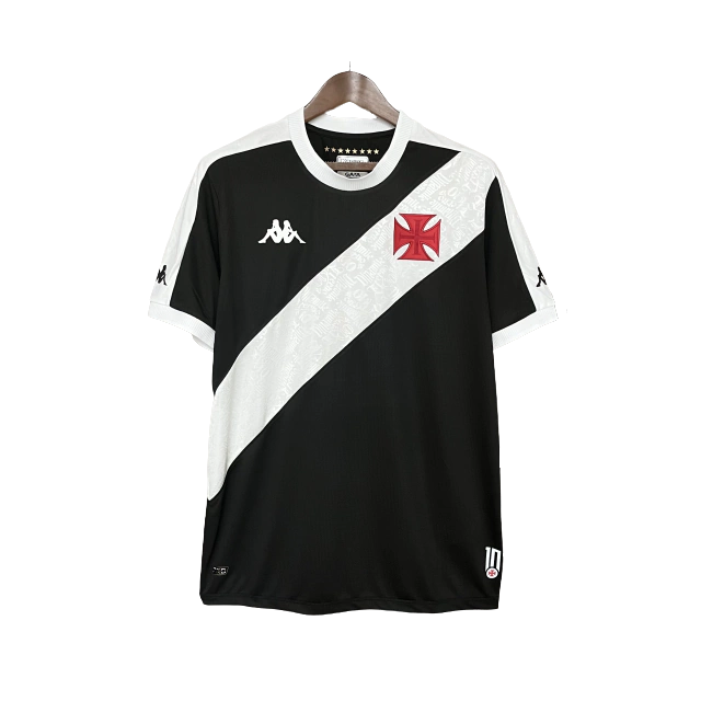 Camisa Vasco da gama I 24/25 - Torcedor Masculina - Preta e branca