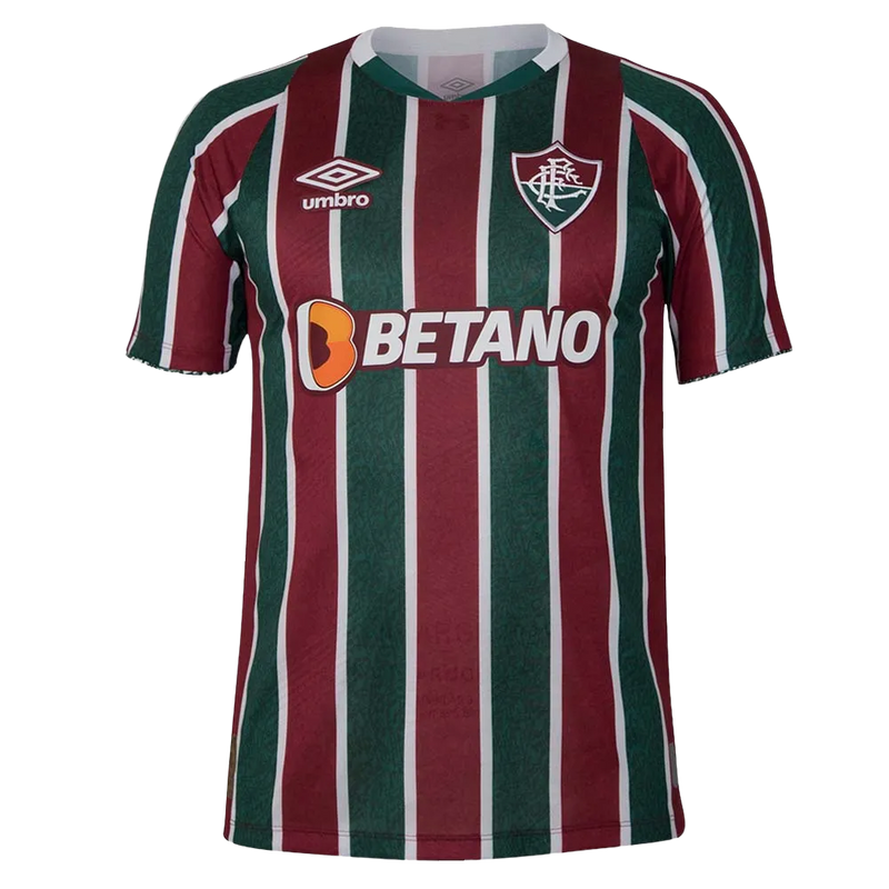 Camisa Fluminense I 24/25 - Torcedor Masculina - Verde e vermelha