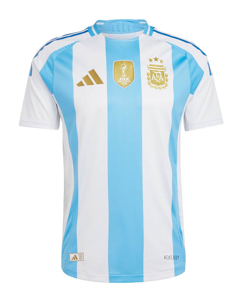 Camisa Argentina 2024 Torcedor Masculina – Azul e Branca