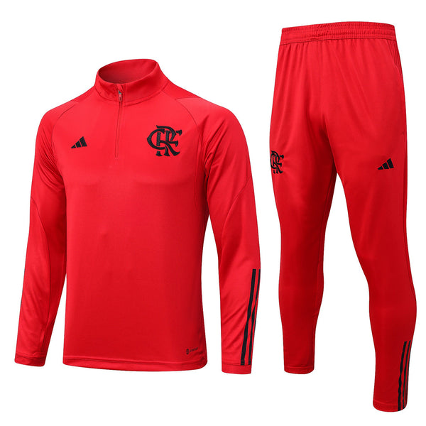 Conjunto Flamengo 23/24 - Masculino - Vermelho