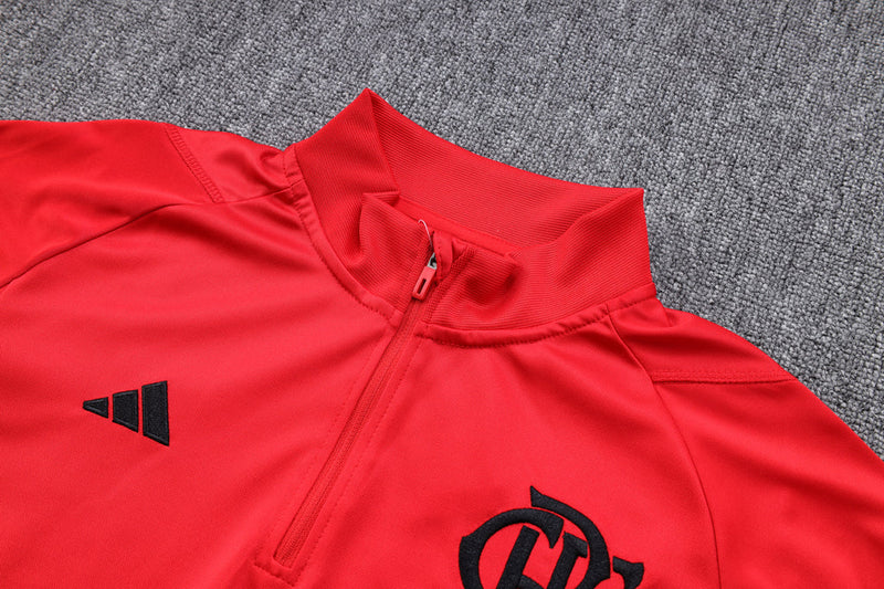 Conjunto Flamengo 23/24 - Masculino - Vermelho