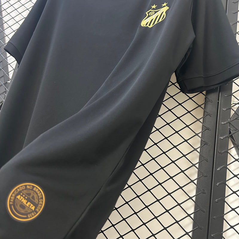 Camisa Santos Edição Especial - Preta 25/26 - Torcedor Masculina
