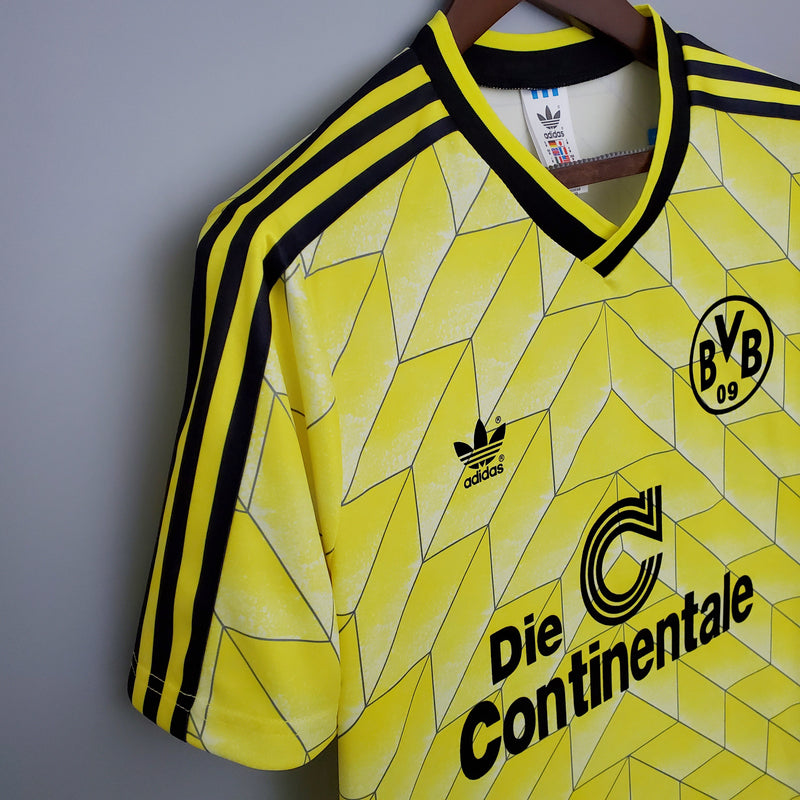 Camisa Retrô Borussia Dortmund 1988 Home - Amarela