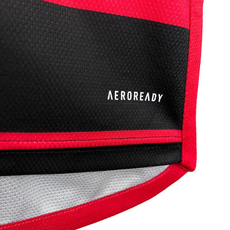 CAMISA LANÇAMENTO DO FLAMENGO 24/25 VERMELHO E PRETO
