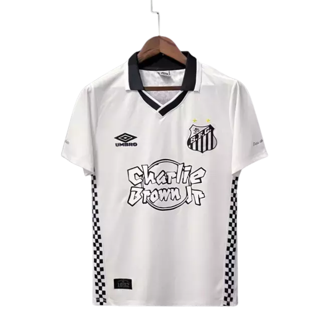 Camisa Santos Charlie Brown Jr 2022/23 -UMBRO Branca - Torcedor Masculina