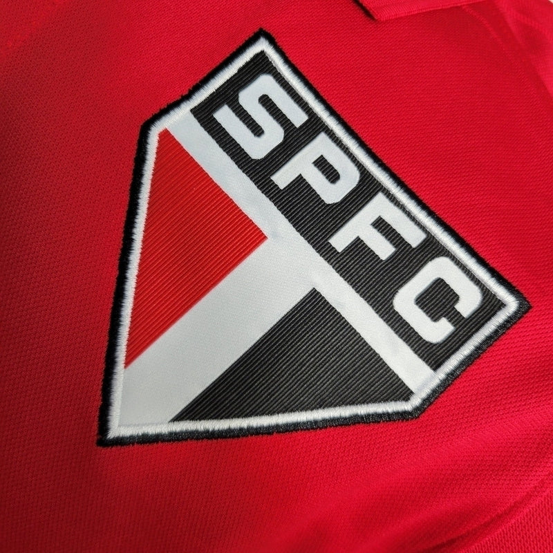 Camisa São Paulo 23/24 polo - Torcedor Masculina - Vermelha