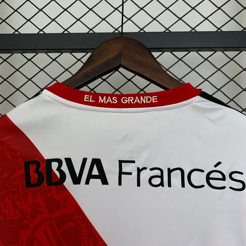 Camisa Retrô River Plate 13/14 Home - Manga Longa