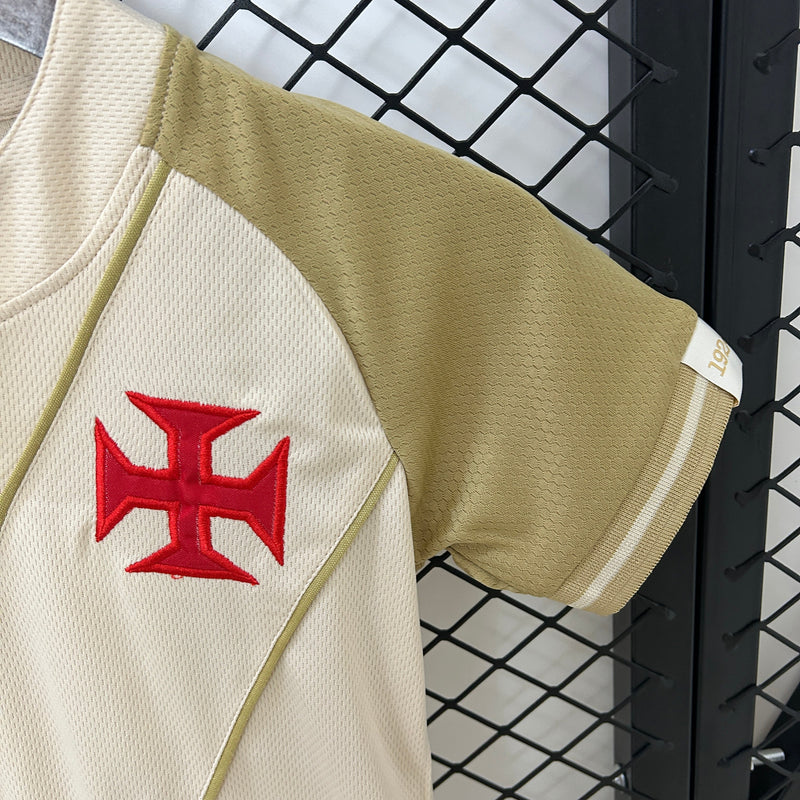 Kit Infantil Vasco Away 24/25 - Bege