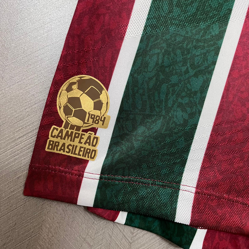 Camisa Fluminense I 24/25 - Torcedor Masculina - Tricolor com patrocínio