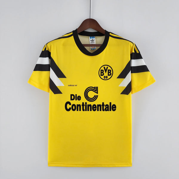 Camisa Retrô Borussia Dortmund 1989 Home - Amarela