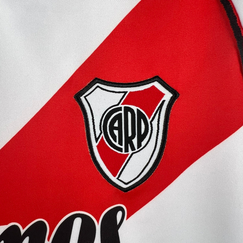 Camisa Retrô River Plate Home 2000/01 - Masculina - Branca