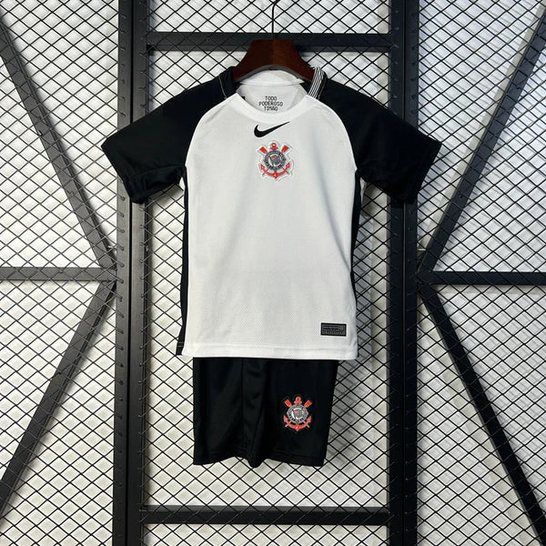 Kit Infantil Corinthians Home 25/26