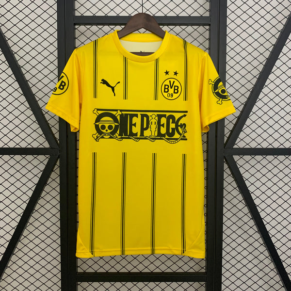Camisa Borussia Dortmund X One Peace Collab 25/26 - Edição Especial - Torcedor