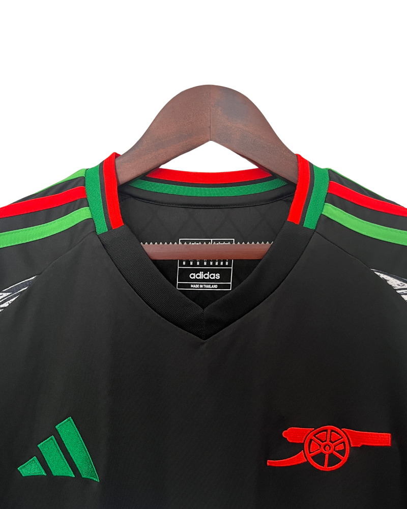 Camisa Arsenal II 24/25 - Torcedor Masculina - Preta