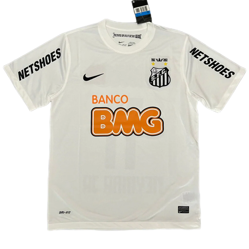 Camisa Santos Titular 2012 - Personalizada NEYMAR JR N°11 -Torcedor Masculina