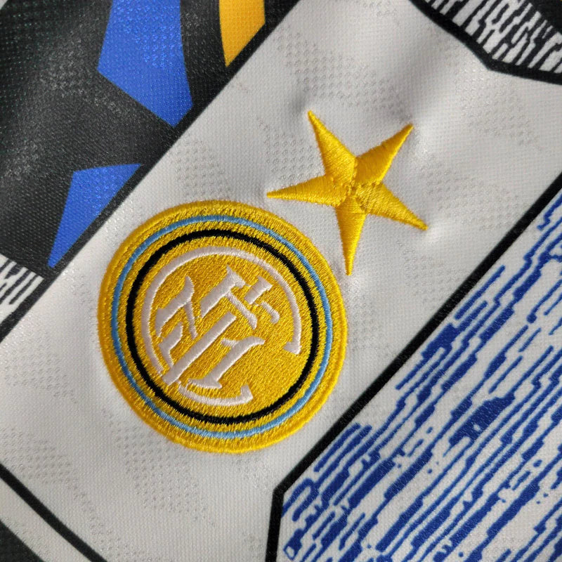 Camisa Retrô Inter de Milão II 1996/1997- Masculina - Branca
