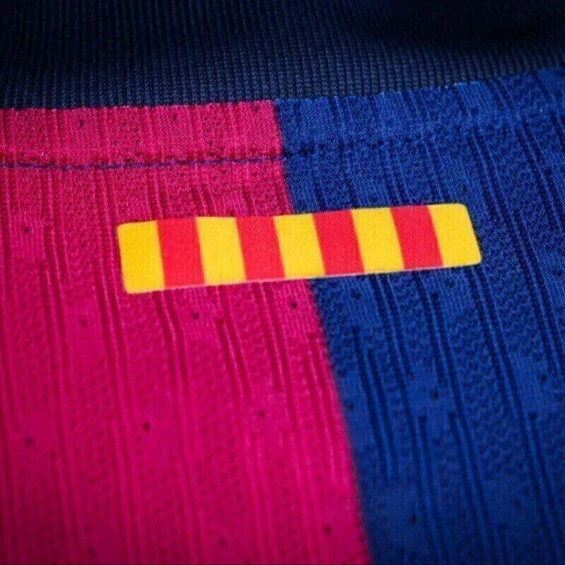 Camisa Barcelona I 24/25 - Torcedor Masculina - Azul e vermelha