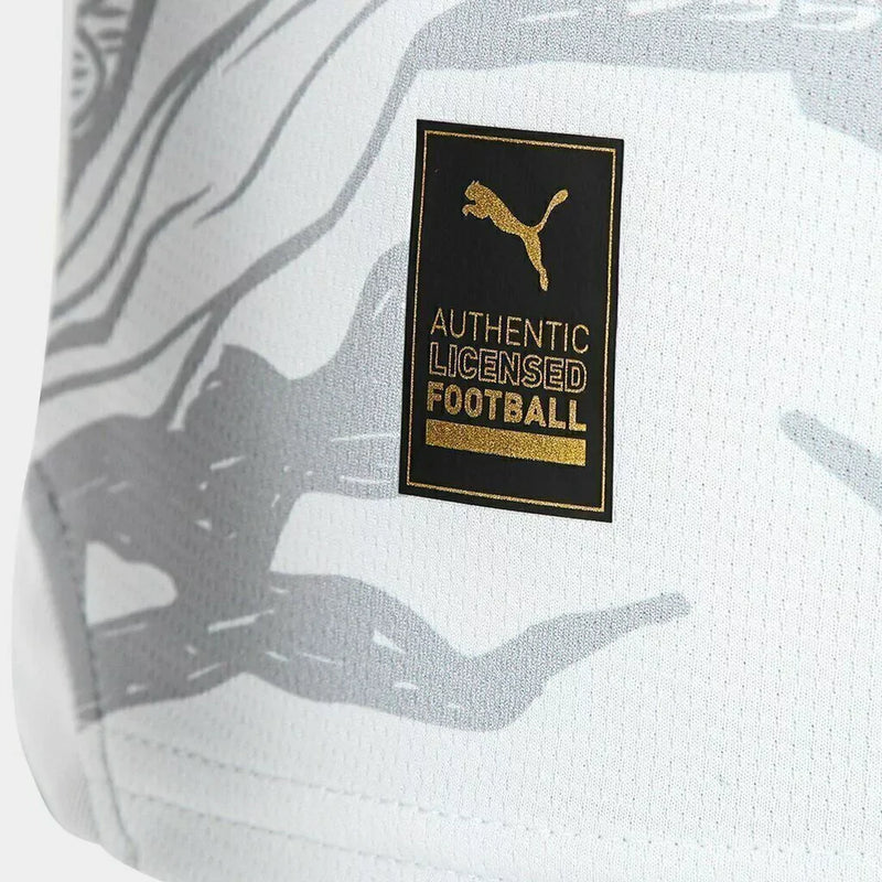 Camisa Manchester City Edição especial Ano do Dragão 24/25 - Torcedor Masculina - Azul - Branca com detalhes em cinza e preto