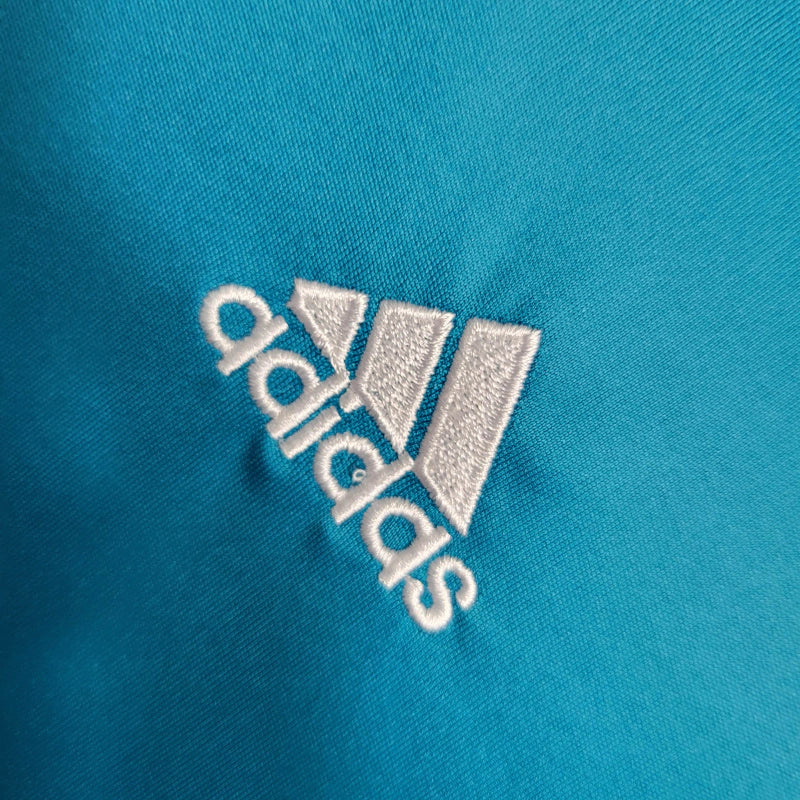 Kit Infantil Retrô Real Madrid 17/18 - Azul