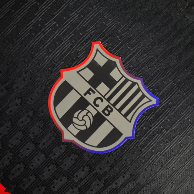 Camisa Barcelona Away 24/25 - Versão Jogador - Preto - Spotify