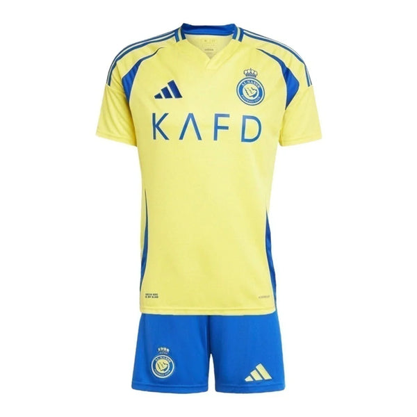 Kit Infantil Al-Nassr I 24/25 - Amarelo e azul