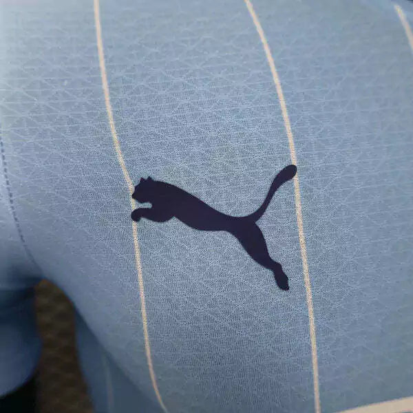 Camisa Manchester City I 24/25 - Jogador Masculina - Azul