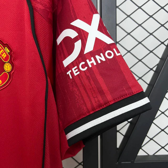 Camisa Manchester United Home 25/26 - Torcedor Masculina - Vermelha