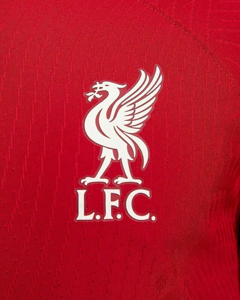 Camisa Liverpool I 23/24 - Torcedor Masculina - Vermelha com detalhes em branco