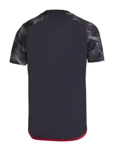 Camisa Flamengo III Third 24/25 Torcedor Masculina - Cinza e Preto