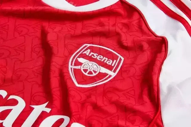 Camisa Arsenal I 25/26 - Torcedor Masculina - Vermelha e branca