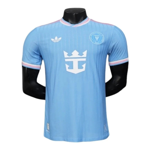 Camisa Inter Miami 25/26 Torcedor Masculina – Azul e Rosa
