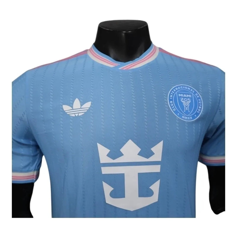 Camisa Inter Miami 25/26 Torcedor Masculina – Azul e Rosa