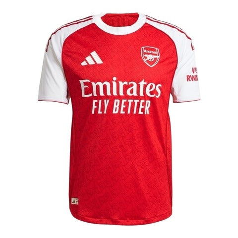 Camisa Arsenal I 25/26 - Torcedor Masculina - Vermelha e branca