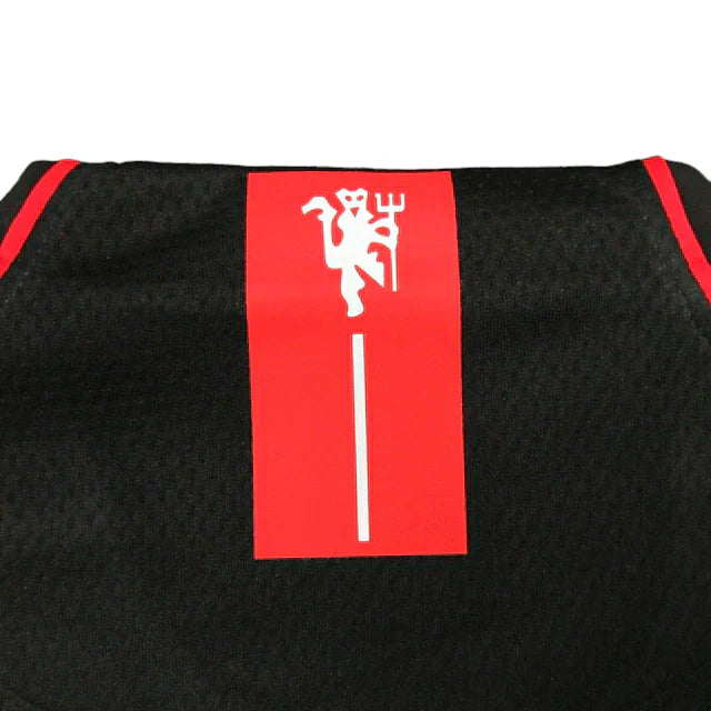 Camisa Manchester United Retrô 2007/2008 Preta - Torcedor Masculina